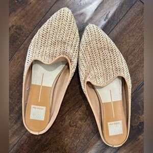Dolce  Vita Rafia woven mules 7 1/2